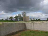 Corseul - Le temple du Haut B�cherel (Fanum Martis?)